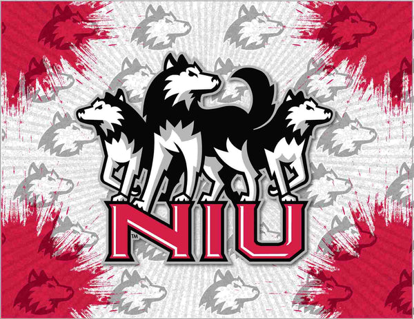 Northern Illinois University Huskies Logo Wall Decor Canvas
