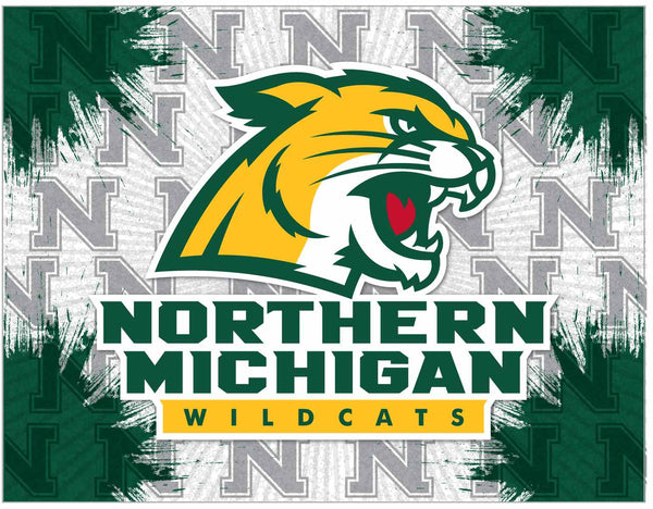 Northern Michigan University Wildcats Logo Wall Decor Canvas