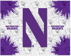 Northwestern Wildcats Logo Wall Decor Canvas