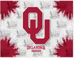 Oklahoma Sooners Logo Wall Decor Canvas