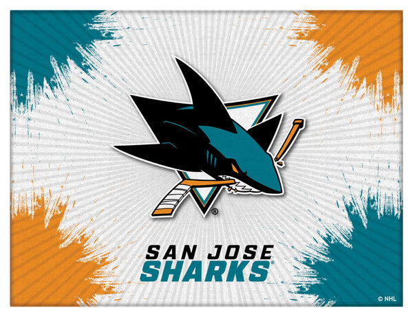 San Jose Sharks Logo Canvas
