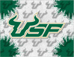 University of South Florida Bulls Logo Wall Decor Canvas