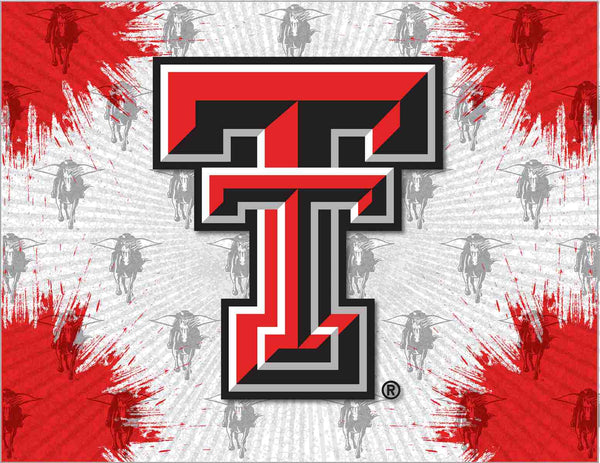 Texas Tech Red Raiders Logo Wall Decor Canvas