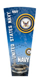 L218 United States Navy Lighted Pub Table | LED United States Military Navy Outdoor Pub Table