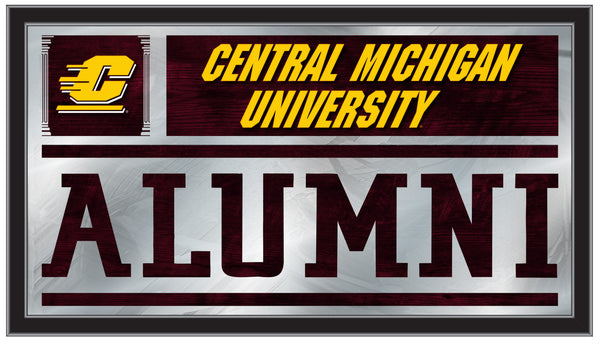 Central Michigan Chippewas Logo Alumni Mirror