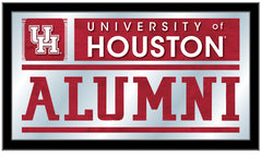University of Houston Cougars Alumni Mirror by Holland Bar Stool Company Home Decor