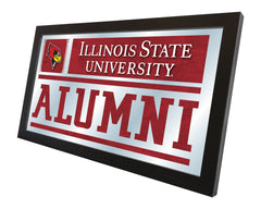 Illinois State University Redbirds Logo Alumni Mirror by Holland Bar Stool Company Home Decor Side View