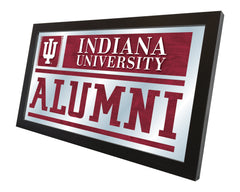 Indiana Hoosiers Alumni Mirror by Holland Bar Stool Company Home Decor Side View