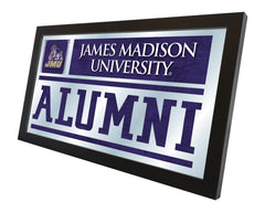 James Madison Dukes Alumni Mirror by Holland Bar Stool Company Home Decor Side View