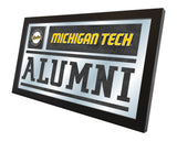Michigan Tech Huskies Logo Alumni Mirror | Officially Licensed Collegiate Decor