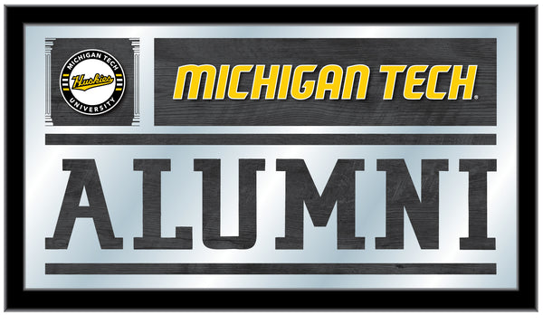 Michigan Tech Huskies Logo Alumni Mirror | Officially Licensed Collegiate Decor