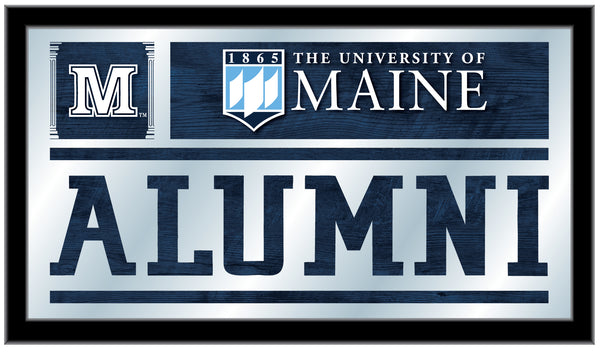 Maine Black Bears Logo Alumni Mirror | Officially Licensed Collegiate Decor