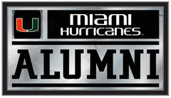 Miami Hurricanes Alumni Mirror by Holland Bar Stool Company Home Decor