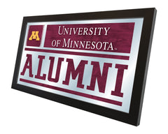 Minnesota Golden Gophers Alumni Mirror by Holland Bar Stool Company Home Decor Side View