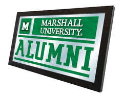 Marshall University Thundering Herd Officially Licensed Logo Alumni Mirror Wall Decor Side View