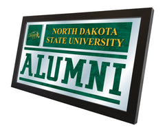 North Dakota State University Bison Alumni Mirror by Holland Bar Stool Company Home Decor Side View