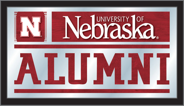 Nebraska Cornhuskers Logo Alumni Mirror | Officially Licensed Collegiate Decor