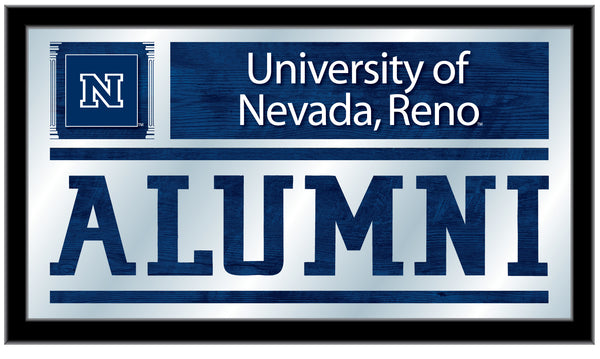 Nevada Wolf Pack Logo Alumni Mirror | Officially Licensed Collegiate Decor