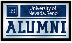 University of Nevada Wolf Pack Logo Alumni Mirror by Holland Bar Stool Company Home Decor
