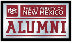 University of New Mexico Lobos Logo Alumni Mirror by Holland Bar Stool Company Home Decor