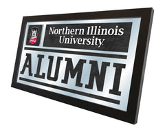 Northern Illinois University Huskies Logo Alumni Mirror by Holland Bar Stool Company Home Decor Side View