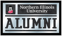 Northern Illinois University Huskies Logo Alumni Mirror by Holland Bar Stool Company Home Decor