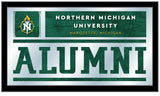 Northern Michigan Wildcats Logo Alumni Mirror | Officially Licensed Collegiate Decor