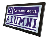 Northwestern Wildcats Logo Alumni Mirror