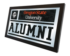 Oregon State Beavers Alumni Mirror by Holland Bar Stool Company Home Decor Side View