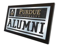 Purdue Boilermakers Alumni Mirror by Holland Bar Stool Company Home Decor Side View