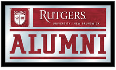 Rutgers Scarlet Knights Alumni Mirror by Holland Bar Stool Company Home Decor