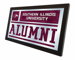 Southern Illinois University Salukis Logo Alumni Association Bar Mirror Home Sports Decor  Side View
