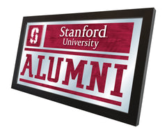 Stanford Cardinals Alumni Mirror by Holland Bar Stool Company Home Decor Side View
