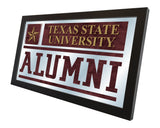 Texas State Bobcats Logo Alumni Mirror | Officially Licensed Collegiate Decor