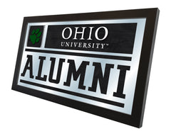 Ohio University Bobcats Logo Alumni Mirror by Holland Bar Stool Company Home Decor Side View