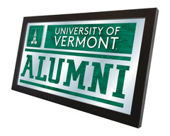 Vermont Catamounts Alumni Mirror by Holland Bar Stool Company Home Decor Side View