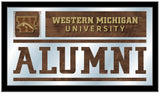Western Michigan Broncos Logo Alumni Mirror | Officially Licensed Collegiate Decor