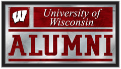 University of Wisconsin Badgers Alumni Mirror Home Decor