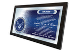 United States Air Force Hymn Wall Mirror