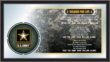 United States Army Hymn Wall Mirror