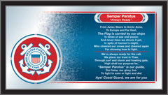 United States Coast Guard Hymn Wall Mirror by Holland Bar Stool Company
