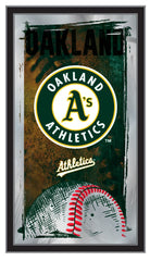 Oakland Athletics MLB Baseball Mirror