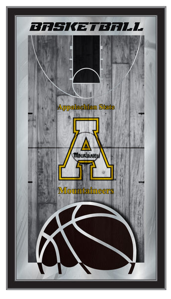 Appalachian State Mountaineers Logo Basketball Mirror