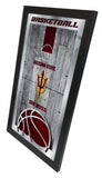 Arizona State Sun Devils Logo Basketball Mirror