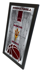 Arizona State Sun Devils Basketball Mirror by Holland Bar Stool Company Home Sports Decor Side View