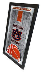 Auburn Tigers Basketball Mirror by Holland Bar Stool Company Home Sports Decor Side View