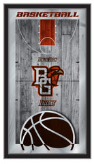 Bowling Green State University Officially Licensed Logo Basketball Mirror by Holland Bar Stool Company Home Sports Decor