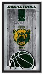 Baylor Bears Basketball Mirror by Holland Bar Stool Company Home Sports Decor
