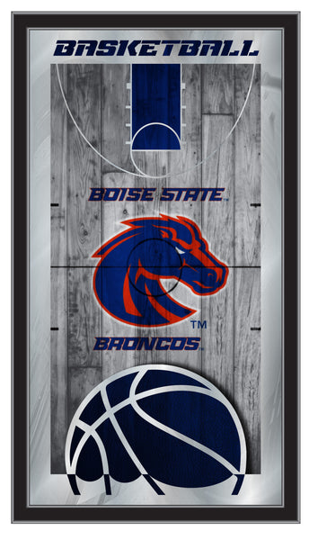 Boise State Broncos Logo Basketball Mirror