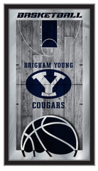 BYU Cougars Basketball Mirror by Holland Bar Stool Company Home Sports Decor